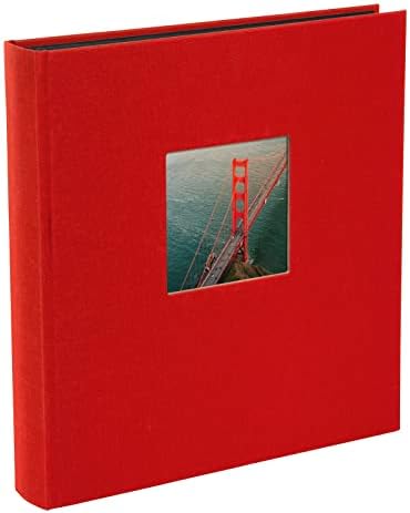Фотоалбум Goldbuch с вырезанным прозорец, Картон, червен, 30 x 31 см