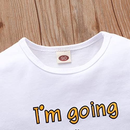 Тениска с камбана за малки момичета, обявяването на Старши сестри 2023, риза с къси ръкави, Ризи, Летни дрехи за