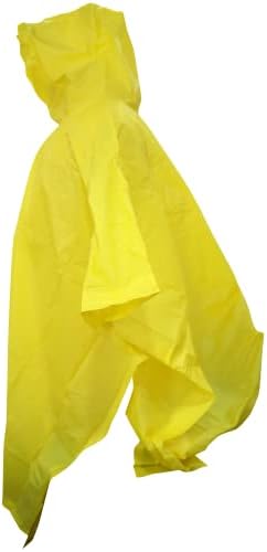 Детско пончо Iconikal от дъжд, жълто