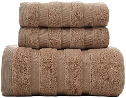 WYKDD Домашни кърпи за баня, Комплект от три елемента, Утолщенное и Увеличен Кърпи за баня, Комбиниран Подаръчен комплект