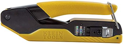 Набор от инструменти Klein Tools 80017 за кримпване на кабел за предаване на данни и Модулен щепсел за пренос на