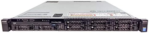 Сървър TechMikeNY 2,30 Ghz 24-ядрен 128 GB, 8X Нов SSD-диск с капацитет 1 TB върху релсите PowerEdge R630 (обновена)