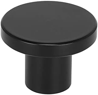 Lepatape 10 Бр Матово Черни Дръжки за шкафа - Модерни Черни Дръжки за Кухненски шкаф, Черни Дръжки за чекмеджета