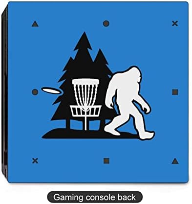 Снежен човек, дърво за голф, залепваща стикер от PVC, защитен стикер за PS4 Pro/PS4 Slim Controller