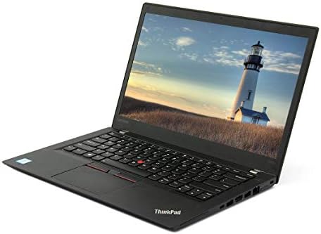 Лаптоп Lenovo ThinkPad T470s 14 FHD - Intel Core i7-7600U, 16 GB оперативна памет, 256 GB SSD-диск, уеб камера, Windows 10 Pro (обновена)