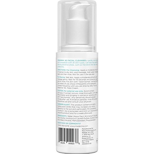 Mederma (Aqua Glycolic) Разширено Почистващо средство за грижа за суха кожа на лицето, 6 унции (опаковка от 2 броя)