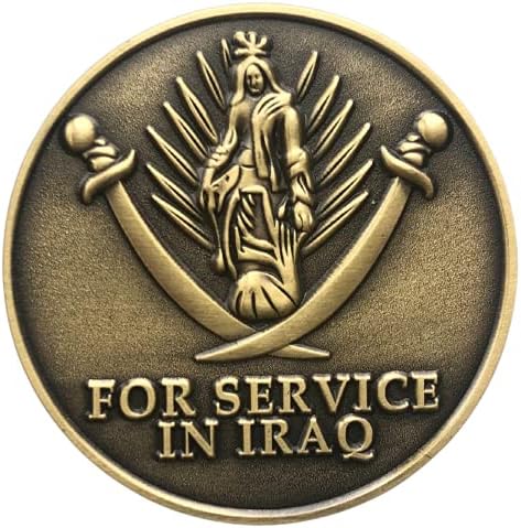 Военната кампания на Сащ в Ирак за служба в Ирак предизвиква монетата