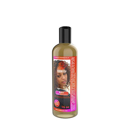 Масло за растежа на косата Uhuru Naturals Karkar (16 унция) - Физически Интензивно овлажняващ масло Съдържа