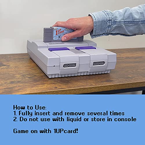 Препарат за почистване на конзола, съвместим с Super Nintendo (SNES) от 1UPCard