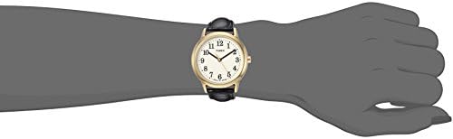 Дамски часовник Timex Easy Reader с кожена каишка на 30 мм за четене