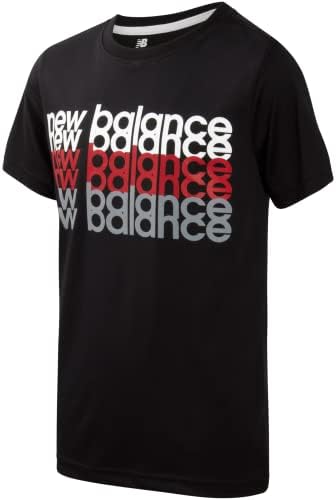 Активни тениски New Balance за момчета - 4 опаковки спортни тениски Атлетик Performance Dry Fit (4-20)