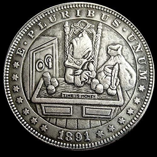 Блуждающая Монета Американски долар Морган Чуждестранна Копие на Възпоменателна Монета 69