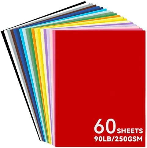 Цветна Картонена хартия, Дебела Картонена хартия, формат А4, 30 в Различни цветове за рязане, Плътна хартия за производство