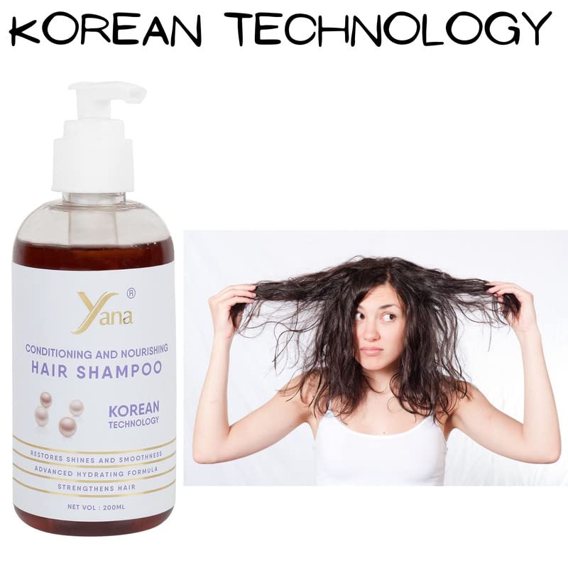 Popova Шампоан За коса С Технология на Корейската Herbal Shampoo За Растежа на косата на Жените