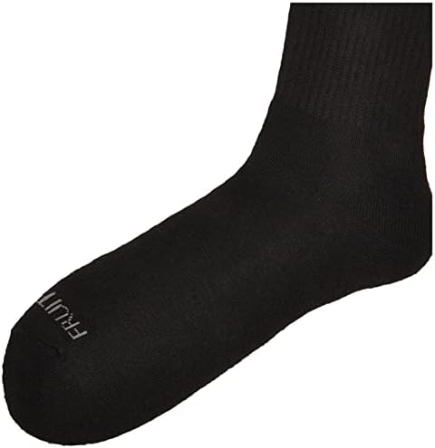 Ежедневни чорапи с подплата Fruit of the Стан за мъже Value за Всеки ден - 12 чифта В опаковка