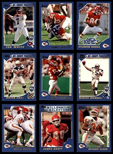 2000 Topps Kansas City Chiefs Почти пълен набор от команди Kansas City Chiefs (Комплект) NM /MT Chiefs