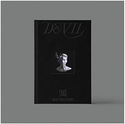 ТВХК! Съдържанието на 2-ри мини-албум Max Changmin Devil + Лепене + Трекинг Kpop Запечатана (КОМПЛЕКТ (черно +