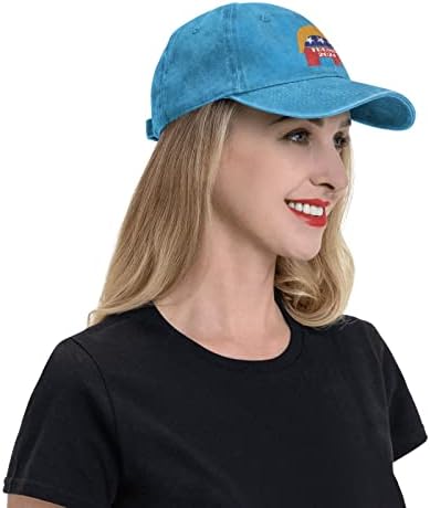 GHBC Тръмп 2024 бейзболна шапка За възрастни, Дамски Шапка, Регулируем Мъжки Ковбойская Шапка