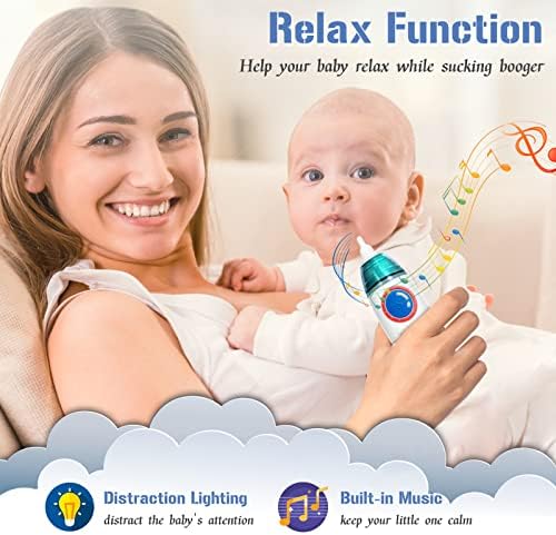 Назален Аспиратор за бебето | Аспирация от носа на бебето | Electric за премахване на Козявок за бебе и малко дете, Акумулаторна