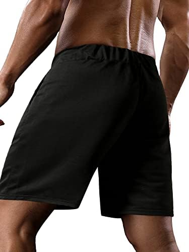 Мъжки Отразяваща Дантела с Изразителен принтом OYOANGLE Спортни Спортни къси панталони с джобове на кръста