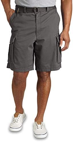 Къси панталони-карго от кепър лента през True Nation by DXL за големи и високи мъже