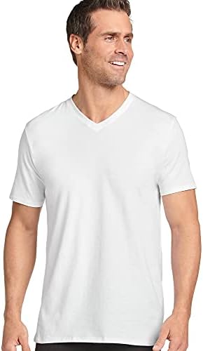 Мъжка Риза-жокей, Памучен Еластична Тениска С V-Образно деколте - 3 опаковки