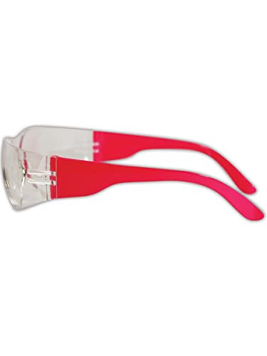 Защитни очила MAGID Y10 от скъпоценния камък на Myst, боядисани в Височный цвят, ярко-розов цвят с прозрачни лещи (Един