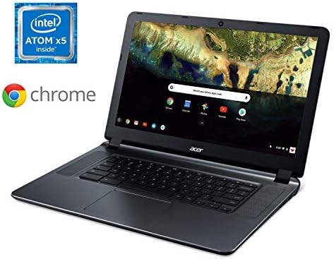 Acer Chromebook 15, четириядрен процесор Intel Atom X5-E8000, 15,6 HD, 4gb LPDDR3, 16 GB eMMC, CB3-532-108H