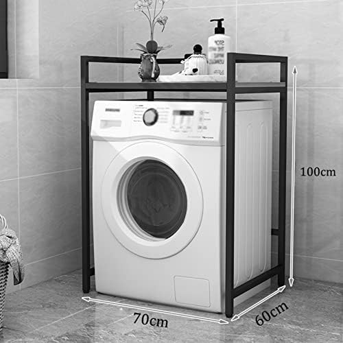 Рамки за съхранение на перални машини BKGDO Подови Без удар, Подходящи за тоалетна, Рафтове за миене на съдове на балкона, Шкафове за съхранение в банята с Дебела рамк?
