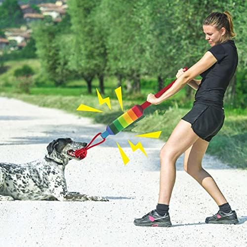 Играчки за кучета DeeNiner с Въже, за по-Големи/Средни Агресивни Жевателей, Твърда Играчка За Дъвчене Въже
