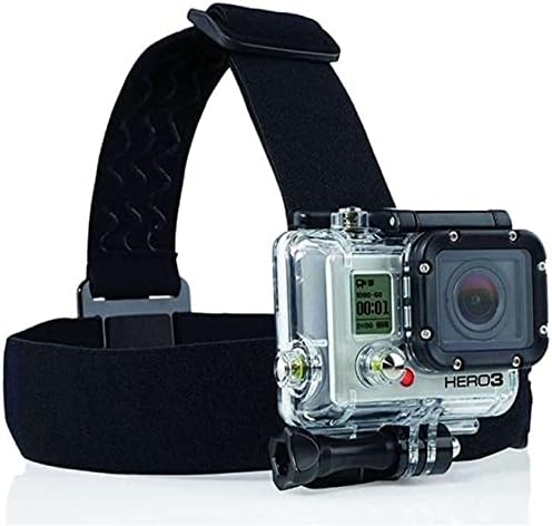 Комбиниран комплект аксесоари за екшън камери Navitech 8 в 1 със сив калъф - Съвместим с екшън камера ThiEYE T5