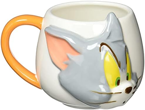 Чаша за Tom and Jerry SAN3655 Том Face Mug, 118,4 фута (350 м)
