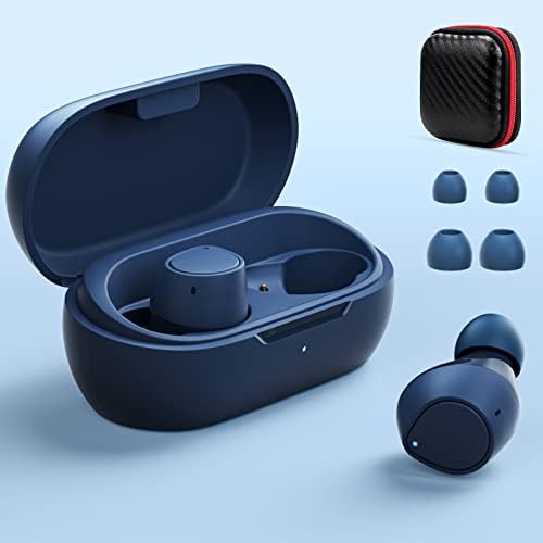 Безжични слушалки ACAGET за iPhone Bluetooth Слушалки със Сензорен контрол и със Зарядно, калъф, стерео слушалки