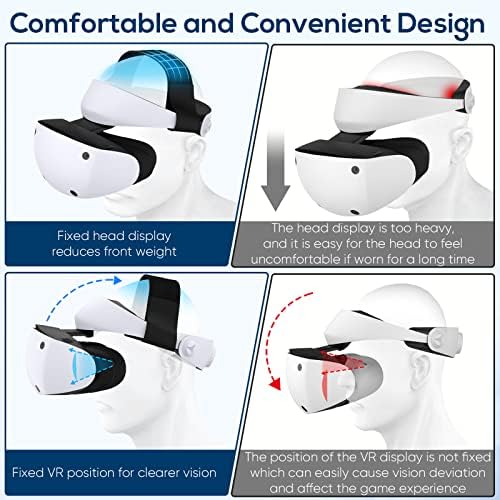 Регулируеми подголовные колани за слушалки PS VR2, аксесоари FYOUNG по-Добра поддръжка и комфорт за слушалки