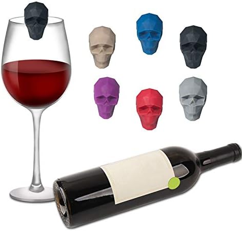 YIISU #12D371 Силикон Id Чаши За Вино Идентификационен Маркер на Етикета, и Чаши за Вино, Червено Вино