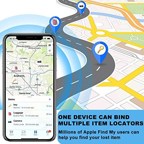 Key Finder - Интелигентен Bluetooth тракер ключове и latitude обекти, съвместими с приложението Find My APP, за ключове,
