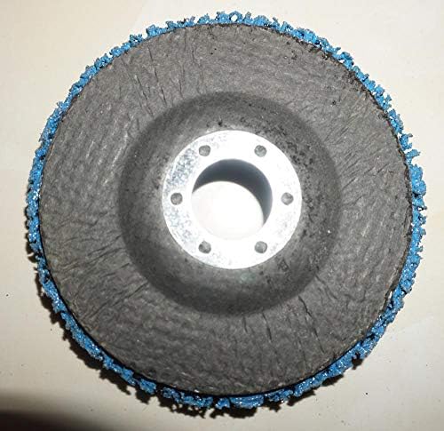 Xucus 10шт 5 (12522 мм) син абразивен диск за почистване и отстраняване на бои с подложка от стъклени влакна за отстраняване