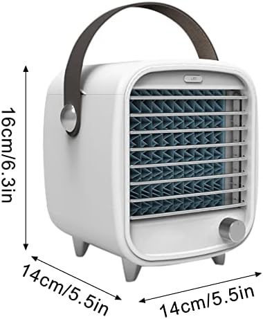 Изпаряване Мини-Климатик, Преносим Мини-климатик За Охлаждане на Спални, Малък USB Настолен Вентилатор за