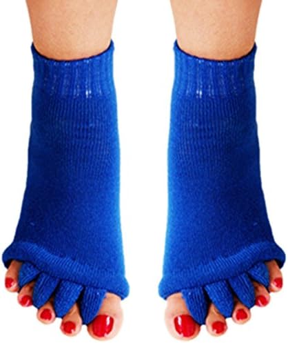 Выравнивающие Чорапи RockWearZ За масаж на ходила и пръсти на Краката Разделител за пръстите на краката, Релаксиращ,