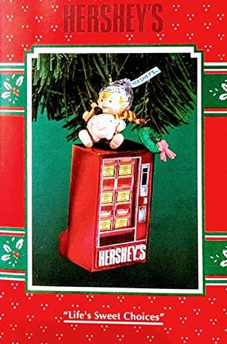 Коледна УКРАСА Enesco HERSHEY ' S Сладък избор в живота 1996 Коледна украса