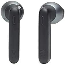 Комплект безжични слушалки-притурки JBL Tune 225TWS Вярно с луксозен корпус CCI Hardshell (черен)