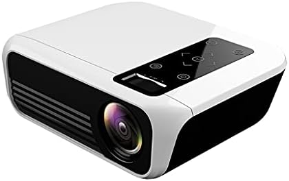 Проектор KJHD Full HD 1080p, 4k 5000 Лумена Cinema Proyector в прожектор, който е Съвместим с USB, AV, с подарък (Размер: базова
