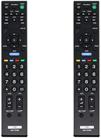 Комплект от 2 теми за подмяна на дистанционно управление RM-YD065 - Съвместими телевизори на Sony KDL46XBR