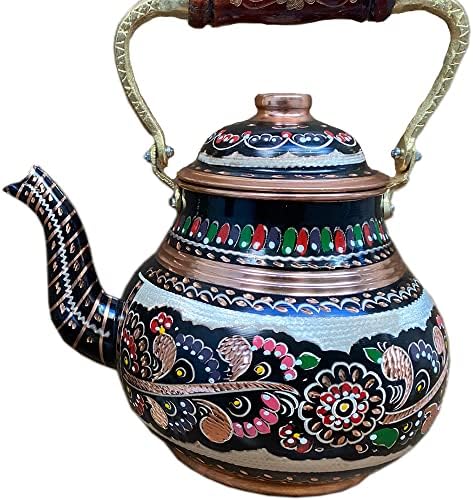 Ретро Медни Турски Чайник за Варене на чай, чайникът за плочи, Декоративна Заварка, Арабски Марокански за парти, Маса, Кухня, Старинни Тави, Чаши, Дамски Послеобеден?
