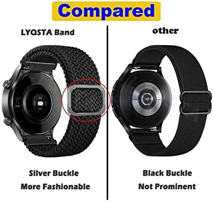 AMSH Плетени Въжета За Ticwatch Pro 3 GPS 20-22 мм Смарт часовници Въжета За Ticwatch Pro 2020/GTX/E2/S2 Взаимозаменяеми Спортен Гривна
