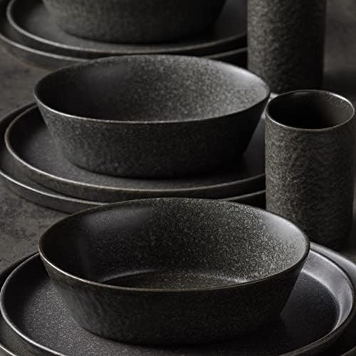 Комплект керамични съдове за готвене Stone by Mercer Project KATACHI от 32 теми, Дървени въглища