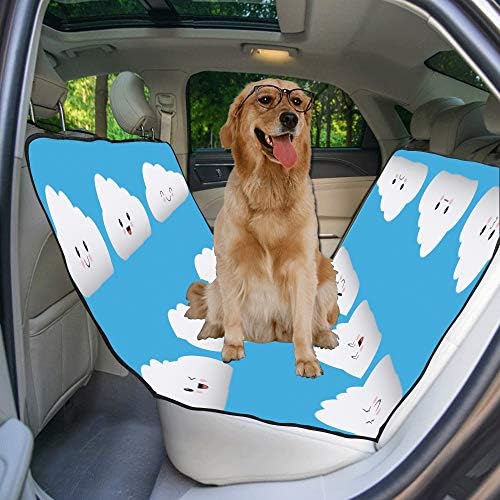 Калъф за седалка кучета ENEVOTX, Обичай, Падащ Дизайн, Ръчно Рисувани, Печатни Калъфи за автомобилни седалки за Кучета,