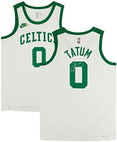 Джейсън Тейтъм подписа договор с Бостън Селтикс В бяла тениска Nike Year 0 Swingman Jersey Fanatics - Тениски НБА