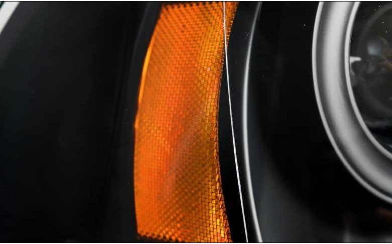 ZMAUTOPARTS Dodge Ram 1500 / 2500 / 3500 Фарове с ламповым проектор DRL - черен