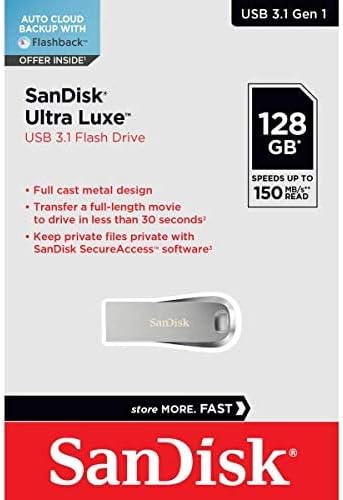 Флаш-памет на SanDisk Ultra Luxe™ USB 3.1 128 GB